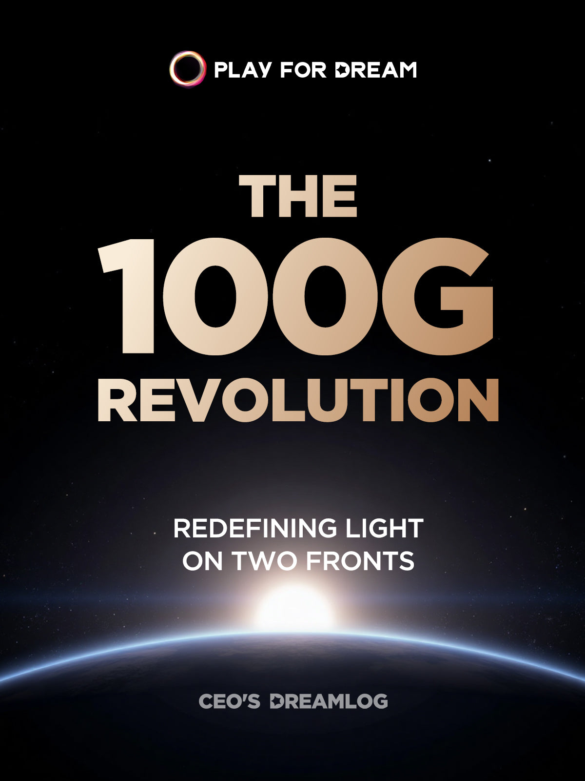 The 100 Gram Revolution. Redefining Light On Two Fronts.