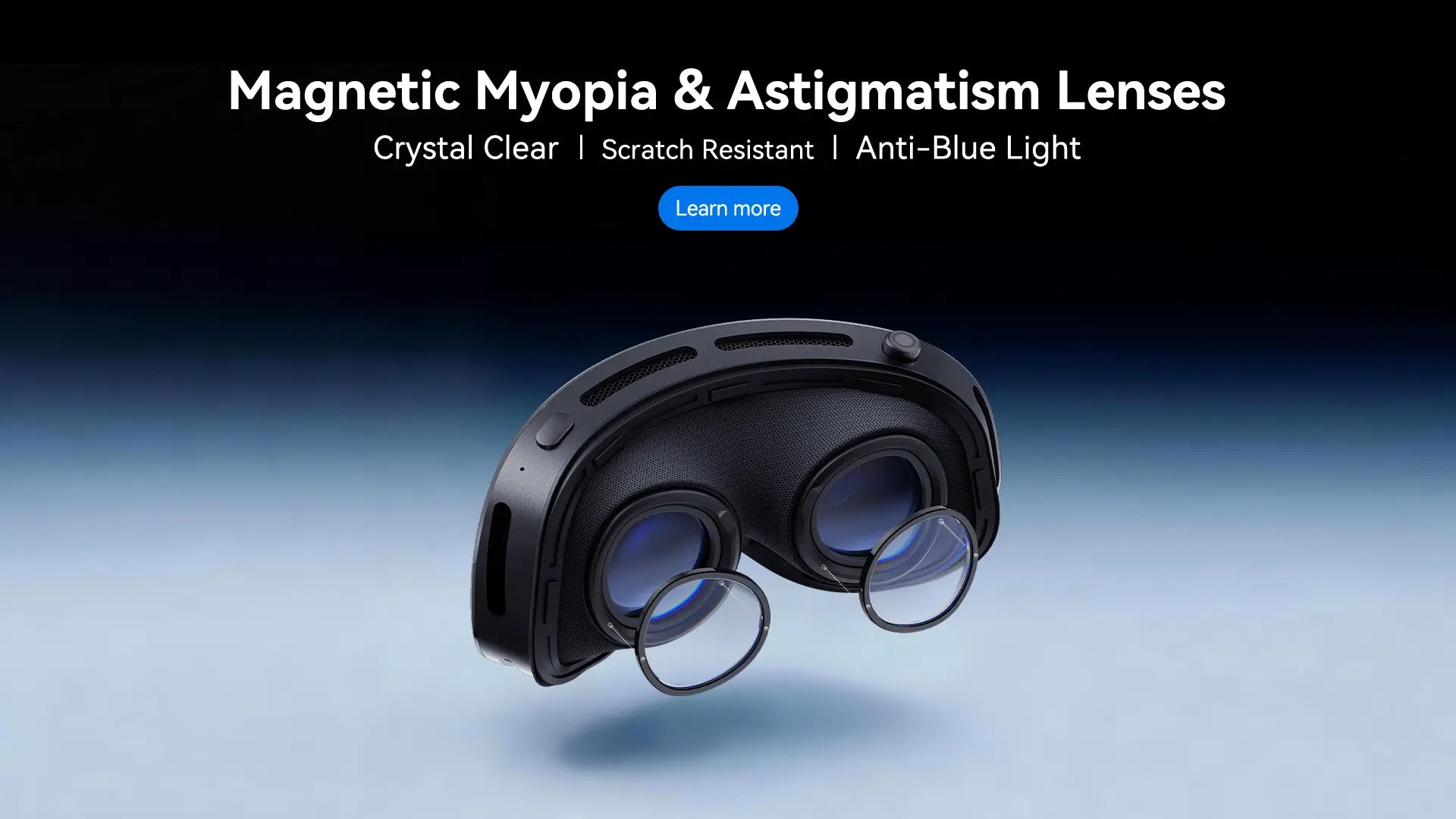 Magnetic Myopia & Astigmatism Lenses – Crystal Clear | Scratch Resistant | Anti-Blue Light